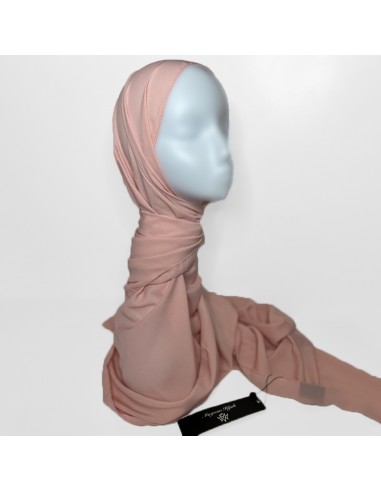 Medina Zijden Hijab 180×70cm Maysam Sjaal - Roze-Zijden Hijab uit Medina 180×70cm-Maktaba-Ahloulhadith