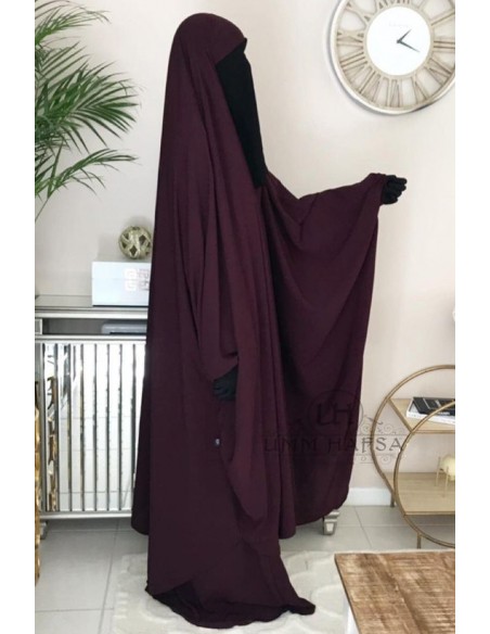 Grote jilbab tweedelig "SKIRT" umm hafsa - Pruim