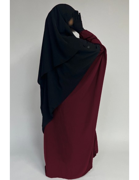 Abaya Schmetterling Umm Hafsa - Bordeaux
