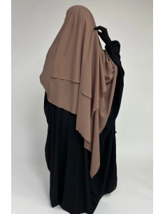 Khimar triangle deux voiles...