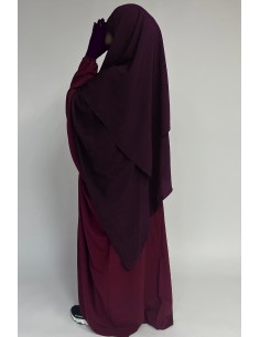 Khimar triangle deux voiles... 2