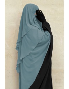Khimar mit 3 Schleiern Umm...