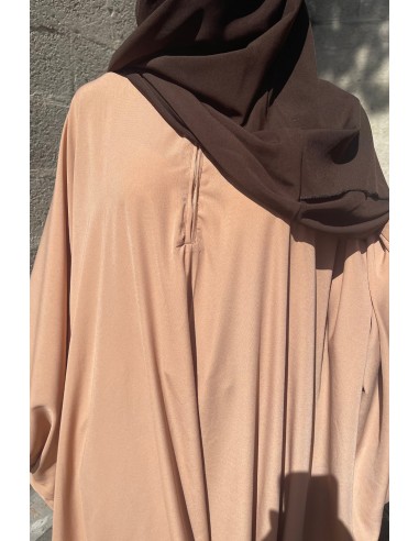 Abaya a farfalla Umm Hafsa - Cammello-Abaya Umm Hafsa-Maktaba-Ahloulhadith