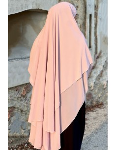 Khimar Amira Umm Hafsa - Poederroze 2