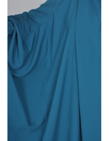 Klassieke Saoedische Jilbab Umm Hafsa - Eend Blauw-Jilbab Umm Hafsa-Maktaba-Ahloulhadith