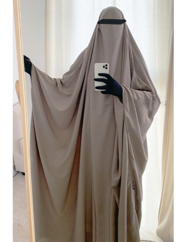 Stor jilbab Saoudien Umm Hafsa - Mullvad-JILBAB 1 STYCKE-Maktaba-Ahloulhadith