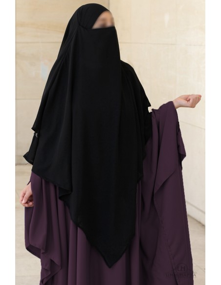 Big Abaya Umm Hafsa - Plum