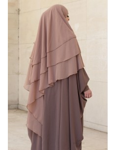 Khimar 3 Segel Umm Hafsa -...