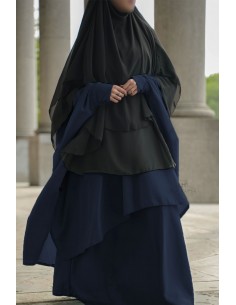 2-teilige Abaya mit Clips...