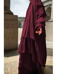 Abaya 2 stk med klips Umm...