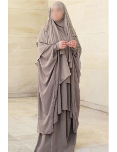 2-teiliges Abaya mit Clips...