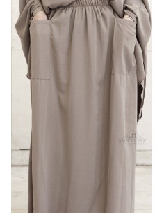 Abaya 2 stk med klips Umm... 2