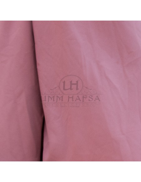 Abaya 2 stk med klips Umm Hafsa - Rosewood