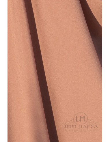 2-delige abaya met clips Umm Hafsa - Camel-Abaya 2 stuks met clips-Maktaba-Ahloulhadith