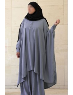 Abaya 2 stk med klips Umm...