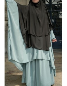 Abaya 2 stk med klips Umm...