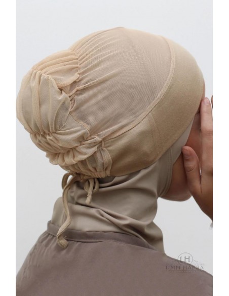Bonnet Lightness Umm Hafsa - Beige