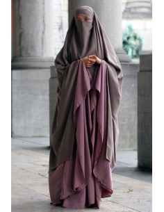 Big Abaya Umm Hafsa – Roze...