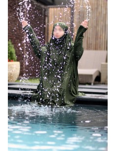 Jilbab de bain 2 delar - Kaki 2