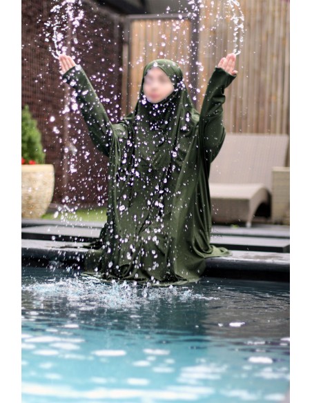 Jilbab de bain  2 pieces - Kaki