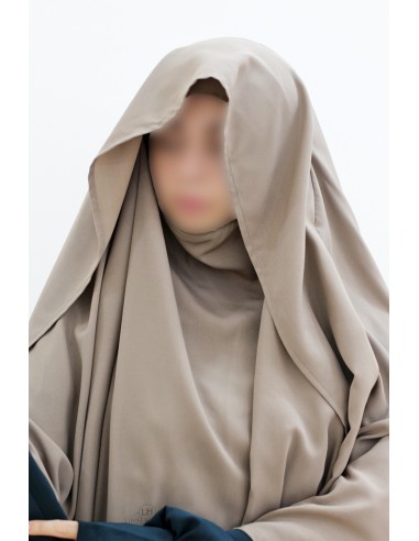 Khimar Malika con visera de Umm Hafsa – Topo-Khimar Malika-Maktaba-Ahloulhadith