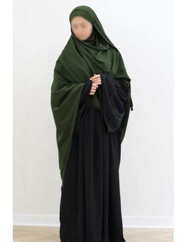 Abaya Malika av Umm Hafsa - Svart-Abaya Malika-Maktaba-Ahloulhadith
