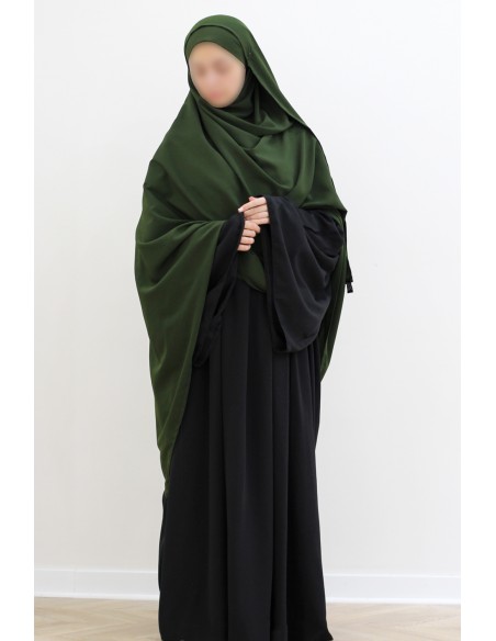 Abaya Malika de Umm Hafsa - Negro