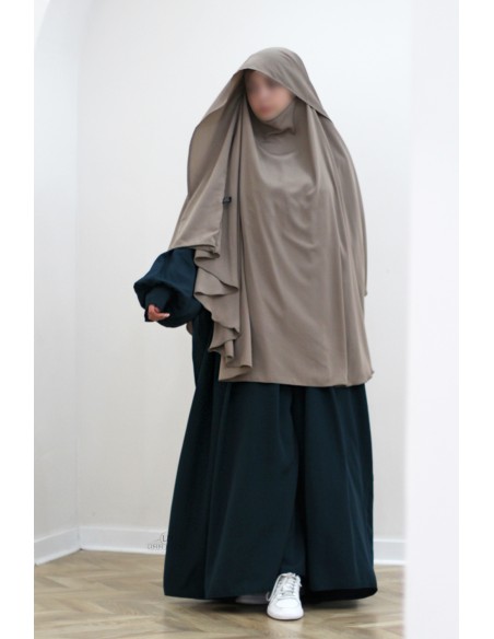 Khimar Malika con visera de Umm Hafsa – Topo