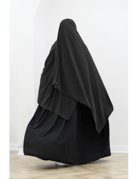 Hijab PAE XXL da Umm Hafsa – Preto