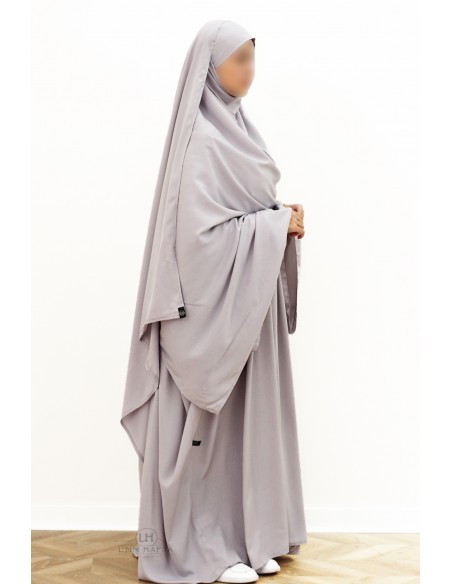 PAE XXL Hijab by Umm Hafsa – Blue Grey