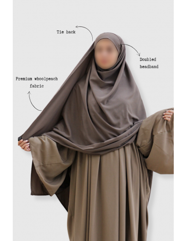 Shayla XXL by Umm Hafsa - Smaragdgrønt-Shayla XXL-Maktaba-Ahloulhadith