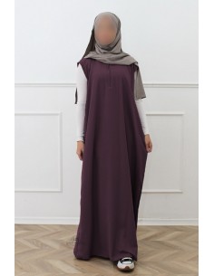 Abaya interior sem mangas...