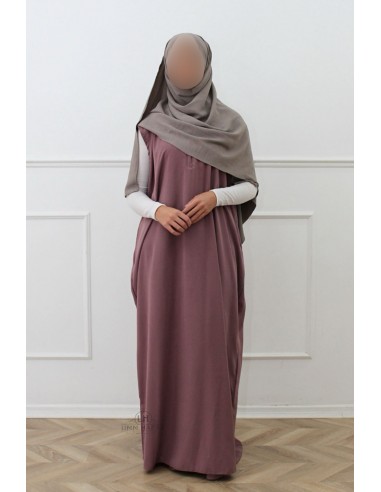Sleeveless Under Abaya by Umm Hafsa – Rosewood-Under Abaya-Maktaba-Ahloulhadith