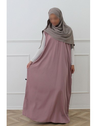 Ärmlös Under-Abaya från Umm Hafsa – Puderrosa-Under Abaya-Maktaba-Ahloulhadith