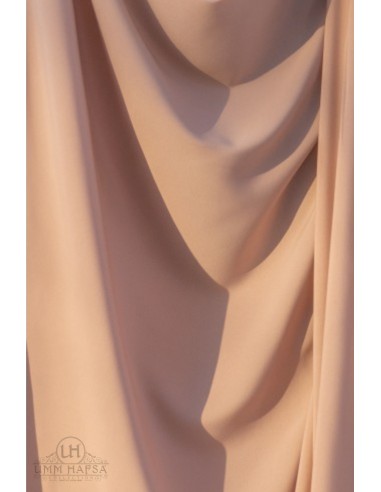 Niqab 1 adjustable veil Umm Hafsa - Camel-Niqab 1 Veil-Maktaba-Ahloulhadith