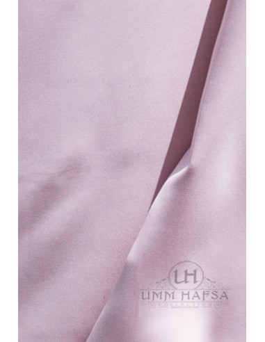 Abaya Malika di Umm Hafsa – Rosa cipria-Abaya Malika-Maktaba-Ahloulhadith