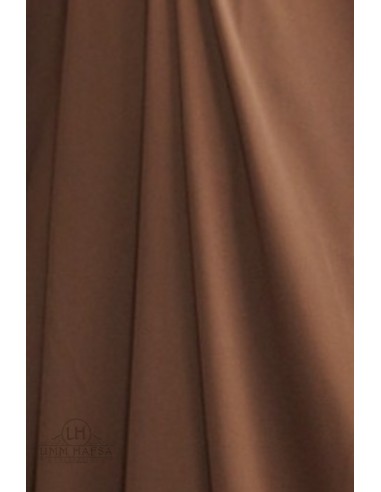 Khimar Malika con visiera di Umm Hafsa – Cannella-Khimar Malika-Maktaba-Ahloulhadith