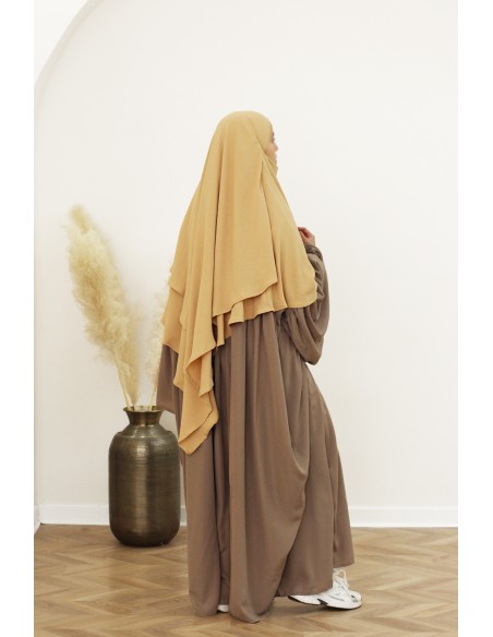 Khimar Jazz de 2 Velos SAFWA – Miel