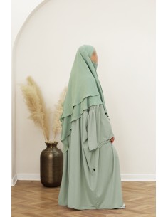 SAFWA Jazz Khimar – 2 Lag – Mintblå