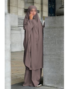 Klassisk jilbab i 2 deler...