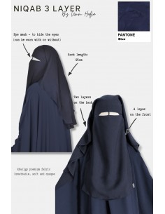 Niqab/Sitar 3 veils Umm...