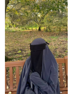 Nedfällbar niqabkeps "Long"...