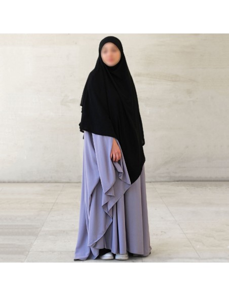 Stor Abaya Umm Hafsa – Kjølig Grå