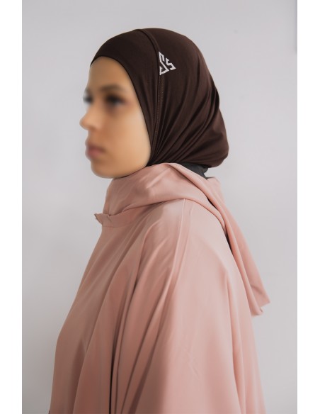 Hijab esportivo feminino SafwaFlow™ leve, respirável e confortável