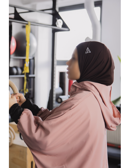 Hijab esportivo feminino SafwaFlow™ leve, respirável e confortável