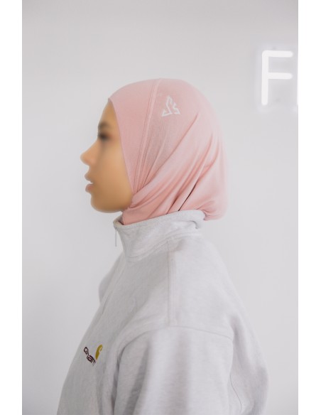Hijab esportivo feminino SafwaFlow™ leve, respirável e confortável