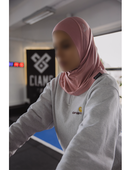 Hijab esportivo feminino SafwaFlow™ leve, respirável e confortável