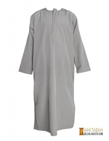 Qamis Jungen (2 - 14 Jahre) - Hellbeige-Kinderbereich-Maktaba-Ahloulhadith