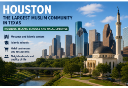 Houston : la plus grande communauté musulmane du Texas – Mosquées, écoles islamiques et vie halal